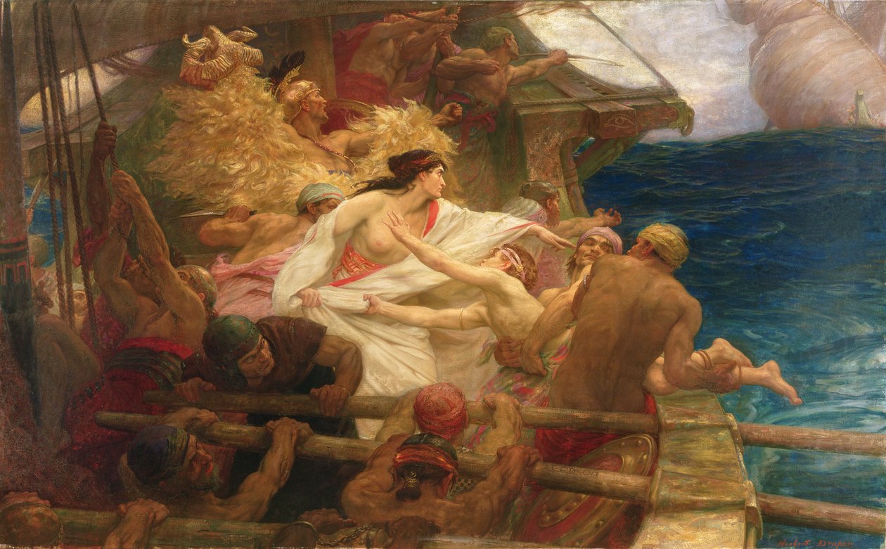 Kultainen fleece, 1904 tekijältä Herbert James Draper