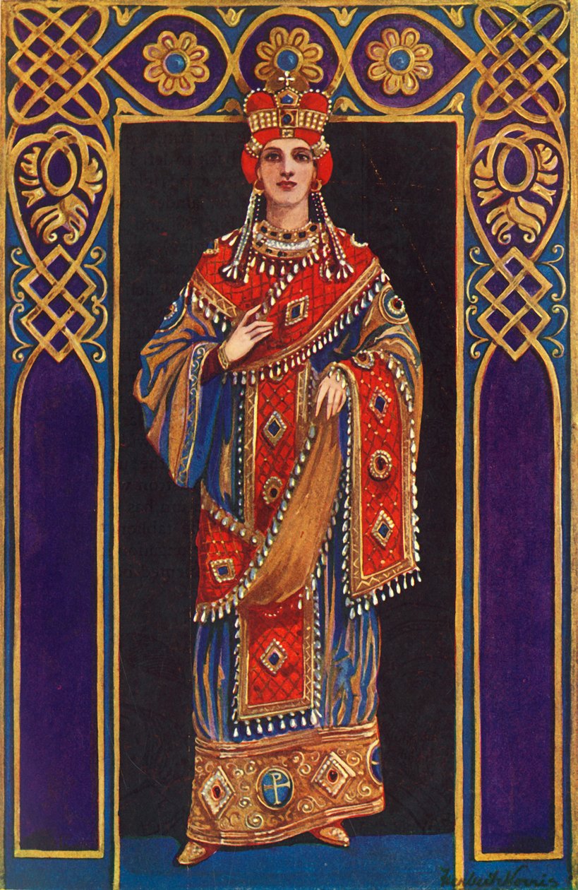Kymmenennen, yhdestoista ja kahdestoista vuosisadan keisarinna, jKr, 1924. tekijältä Herbert Norris