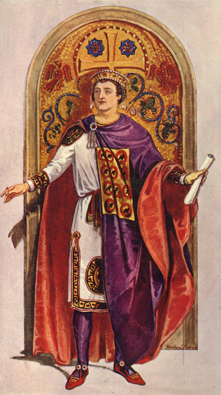 Keisari Justinianus - Kuudes vuosisata, jKr., 1924. tekijältä Herbert Norris