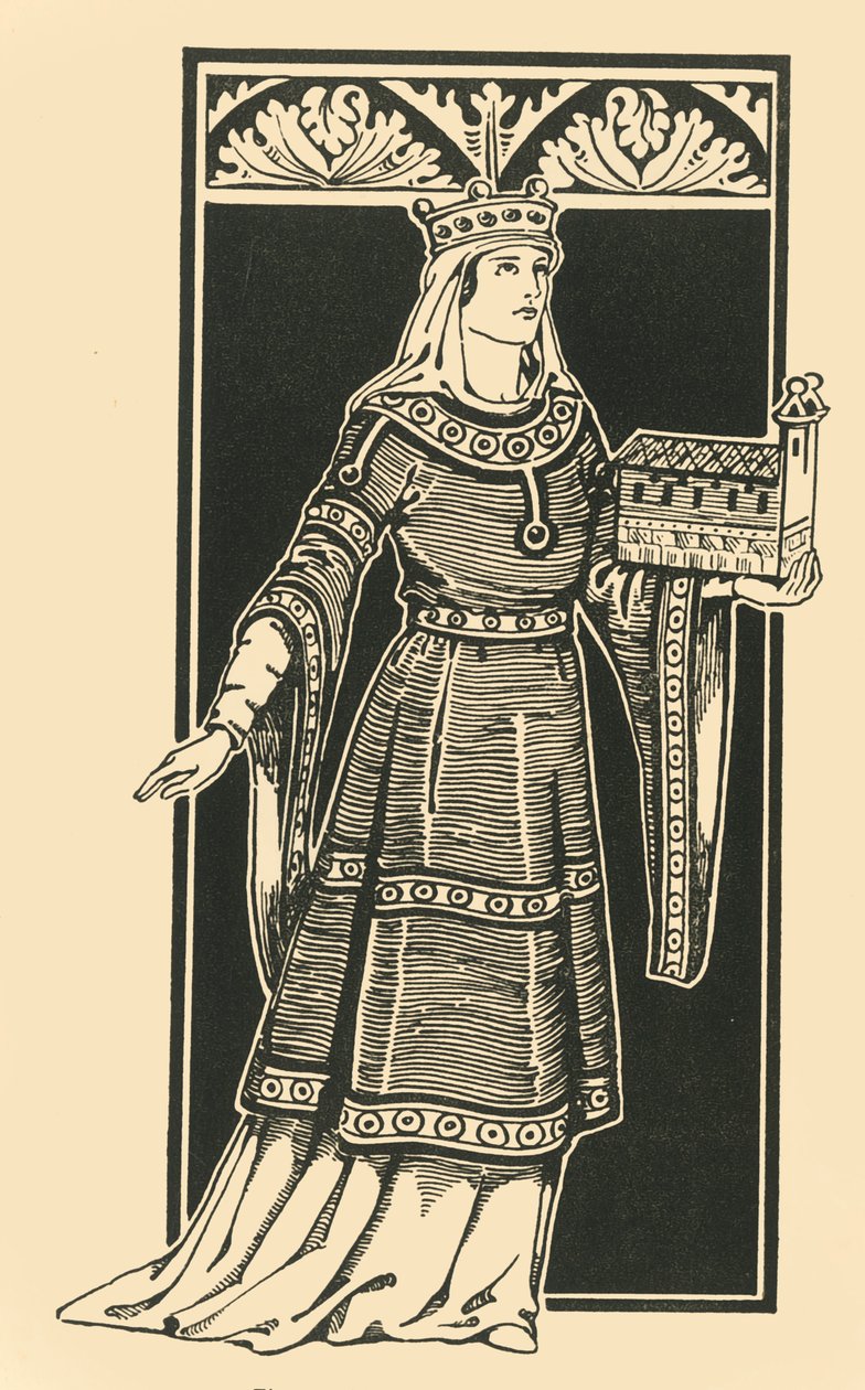Keisarinna Cunigunda, 1002-1024, 1924. tekijältä Herbert Norris