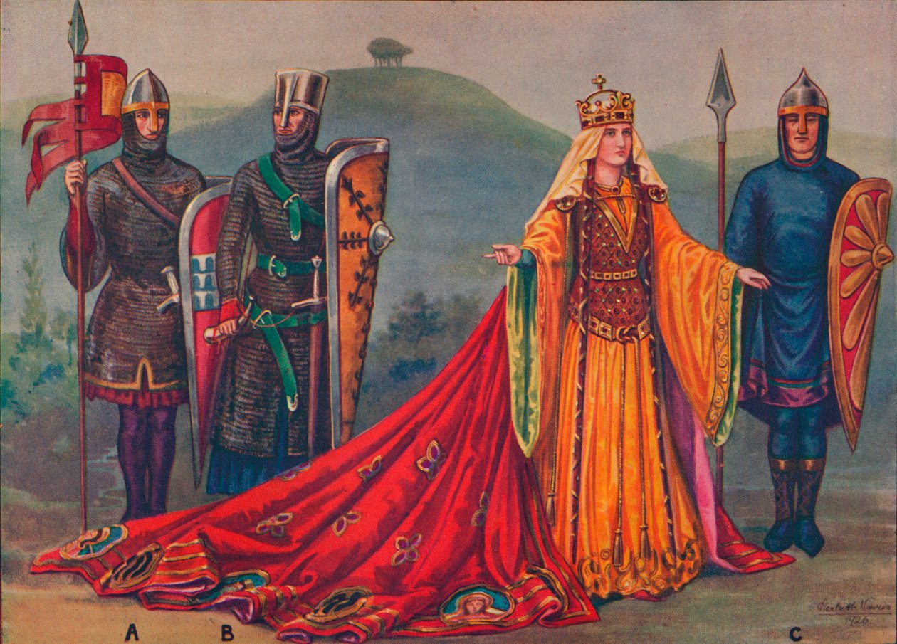 The Lady of the English, 1141, 1926 tekijältä Herbert Norris