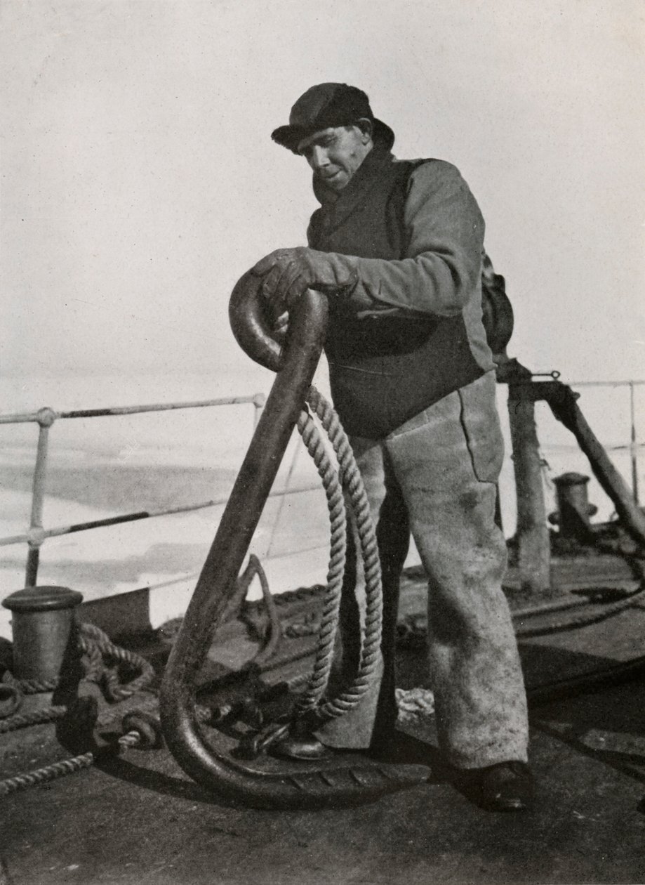 A.B. Cheetham, Terra Novan laituri, c19101913, 1913 tekijältä Herbert Ponting