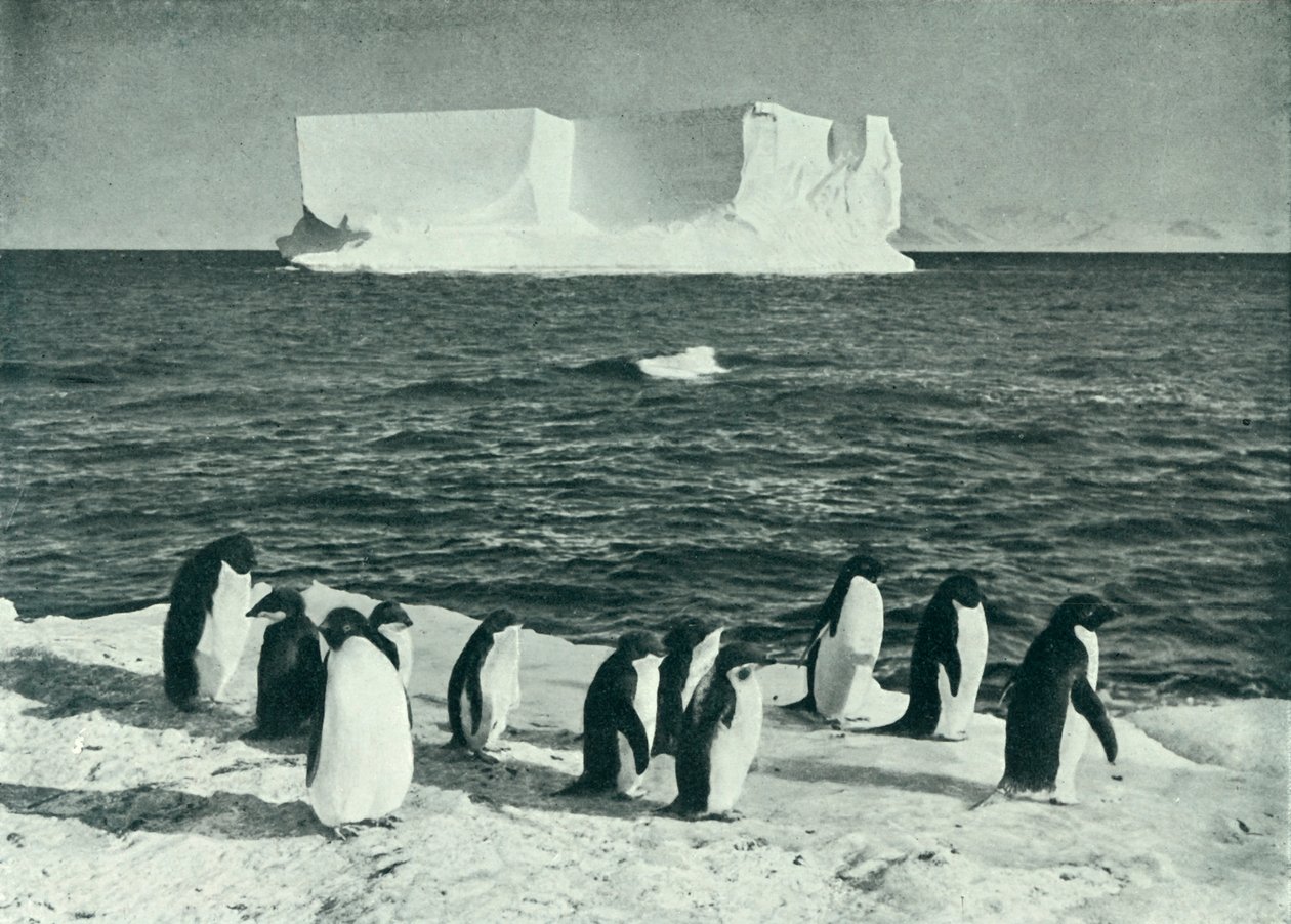 Berg Drifting McMurdo Soundissa, c19101913, 1913. tekijältä Herbert Ponting