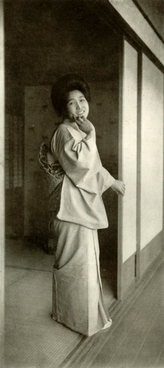 A Maid of Fair Japan, 1910. tekijältä Herbert Ponting