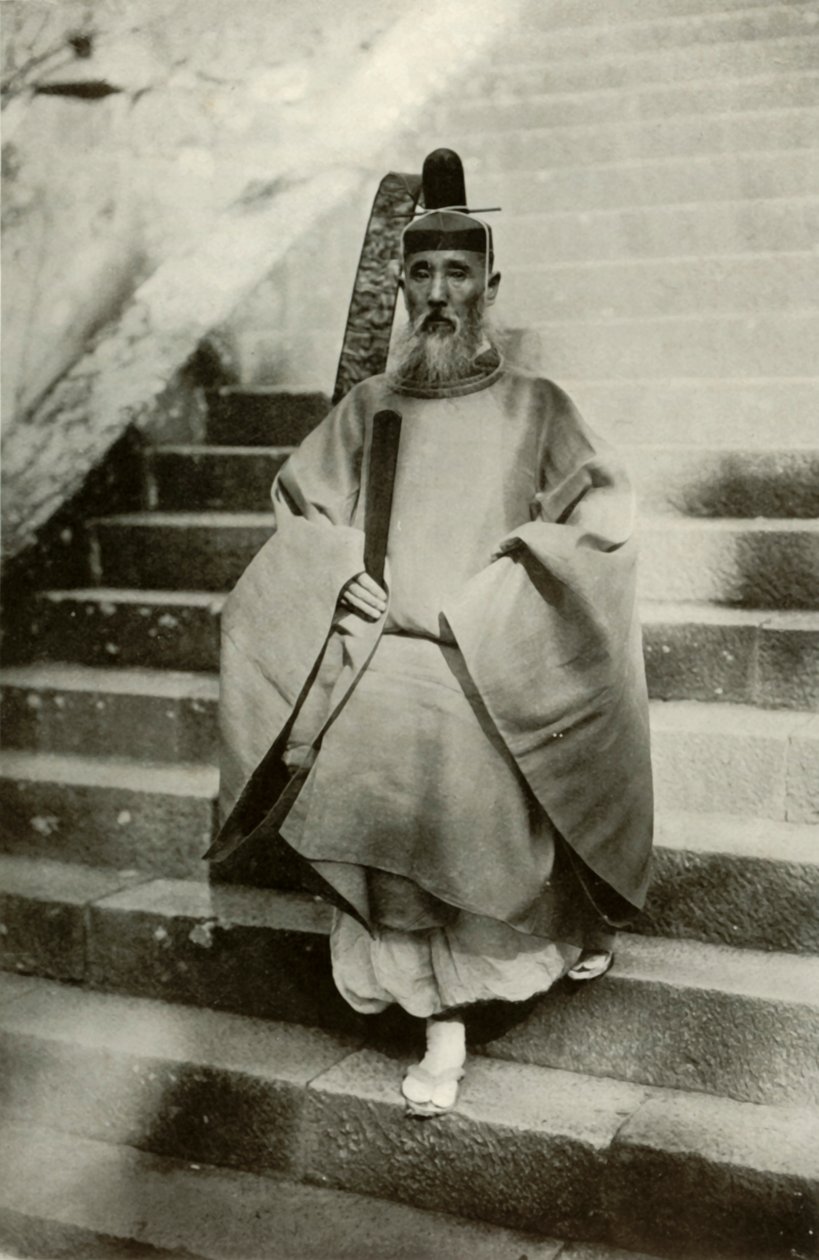 Šintopappi, 1910. tekijältä Herbert Ponting