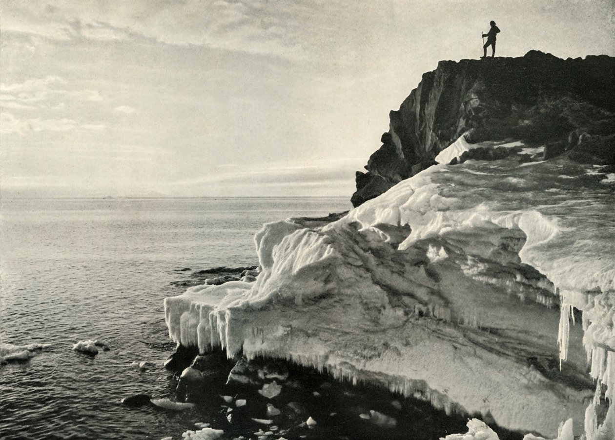 Cape Royds, Looking North, c19101913, 1913 tekijältä Herbert Ponting