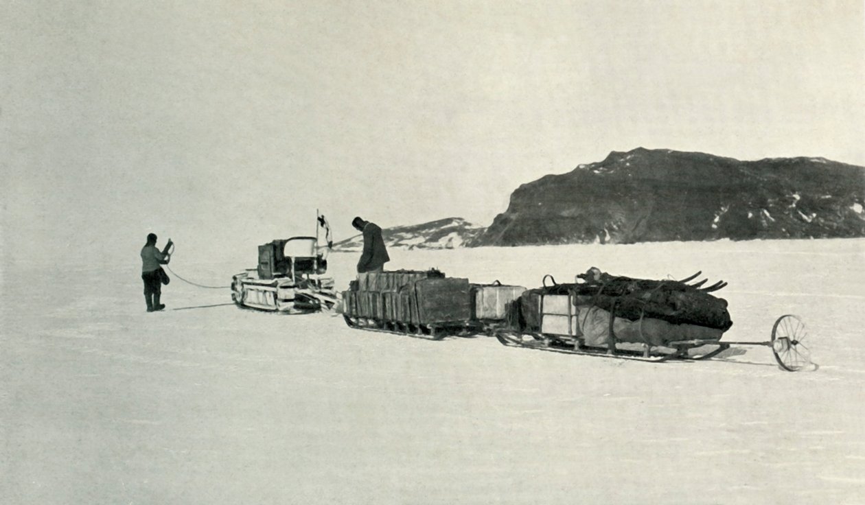 Days Motor Under Way, marraskuu 1911, 1913 tekijältä Herbert Ponting