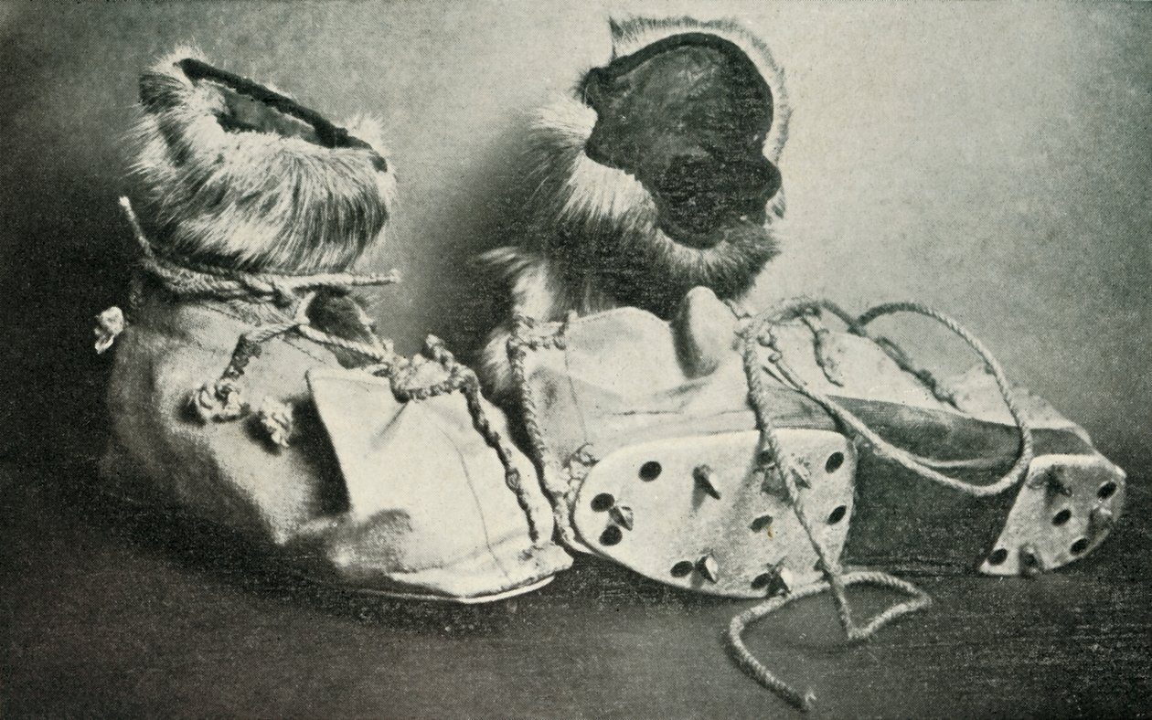 Finnesko Cramponsilla, c19101913, 1913 tekijältä Herbert Ponting