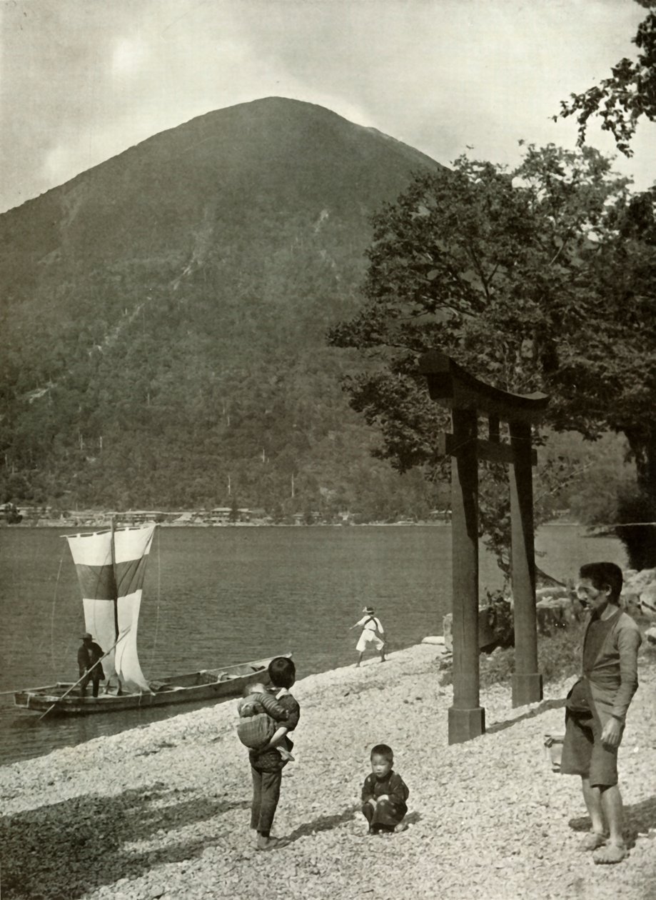 NaN Tai-za NAND järvi Chu Hechi, 1910. tekijältä Herbert Ponting