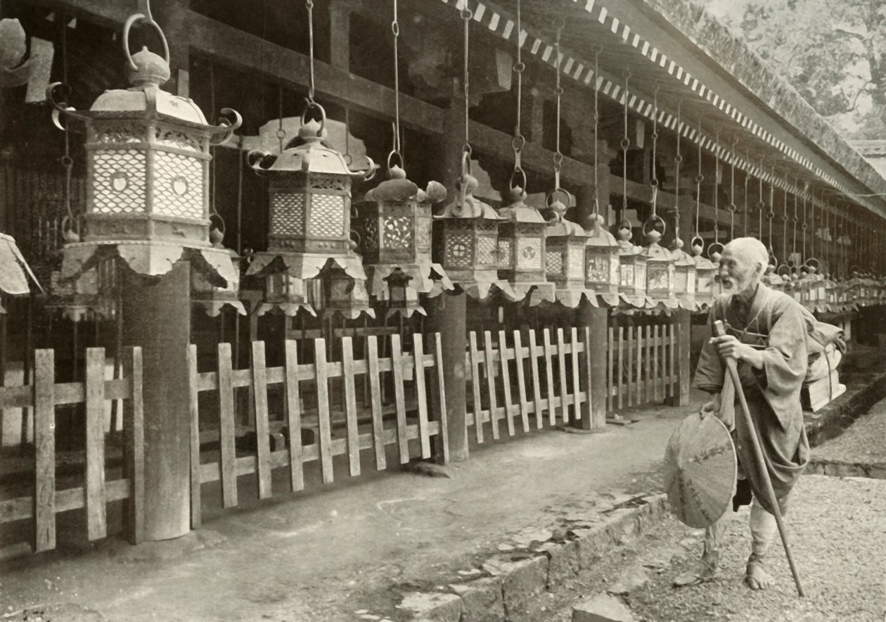 Pyhiinvaellusmatkalla Naraan, 1910. tekijältä Herbert Ponting