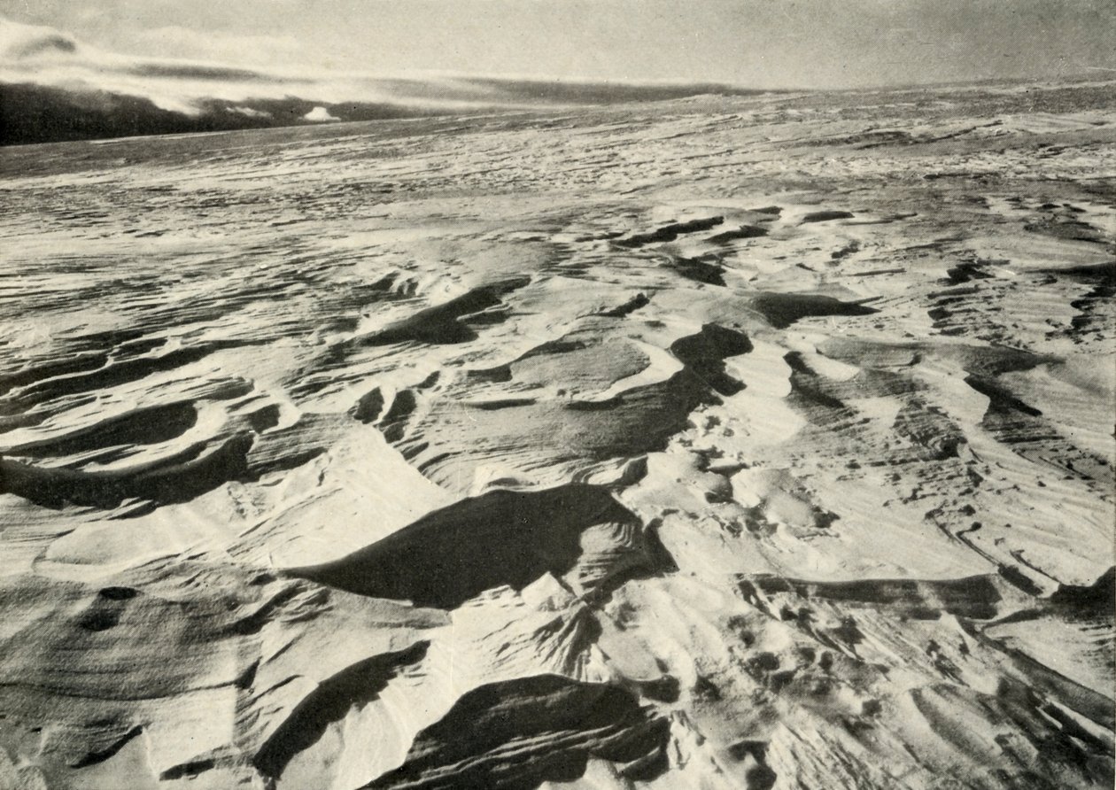Sastrugi, 21. helmikuuta 1911, 1913 tekijältä Herbert Ponting