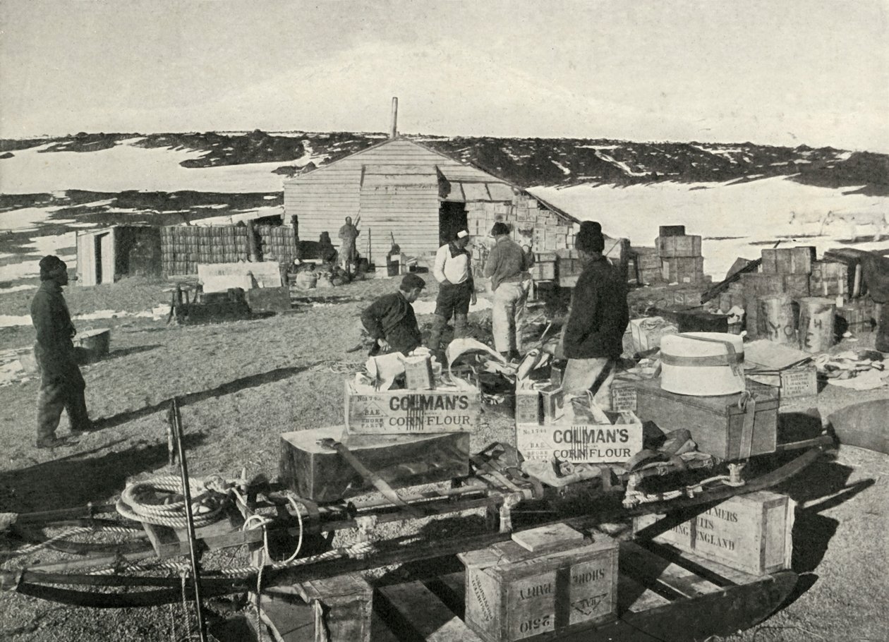 Asian tila Viikko laskeutumisen jälkeen, 1911, 1913 tekijältä Herbert Ponting
