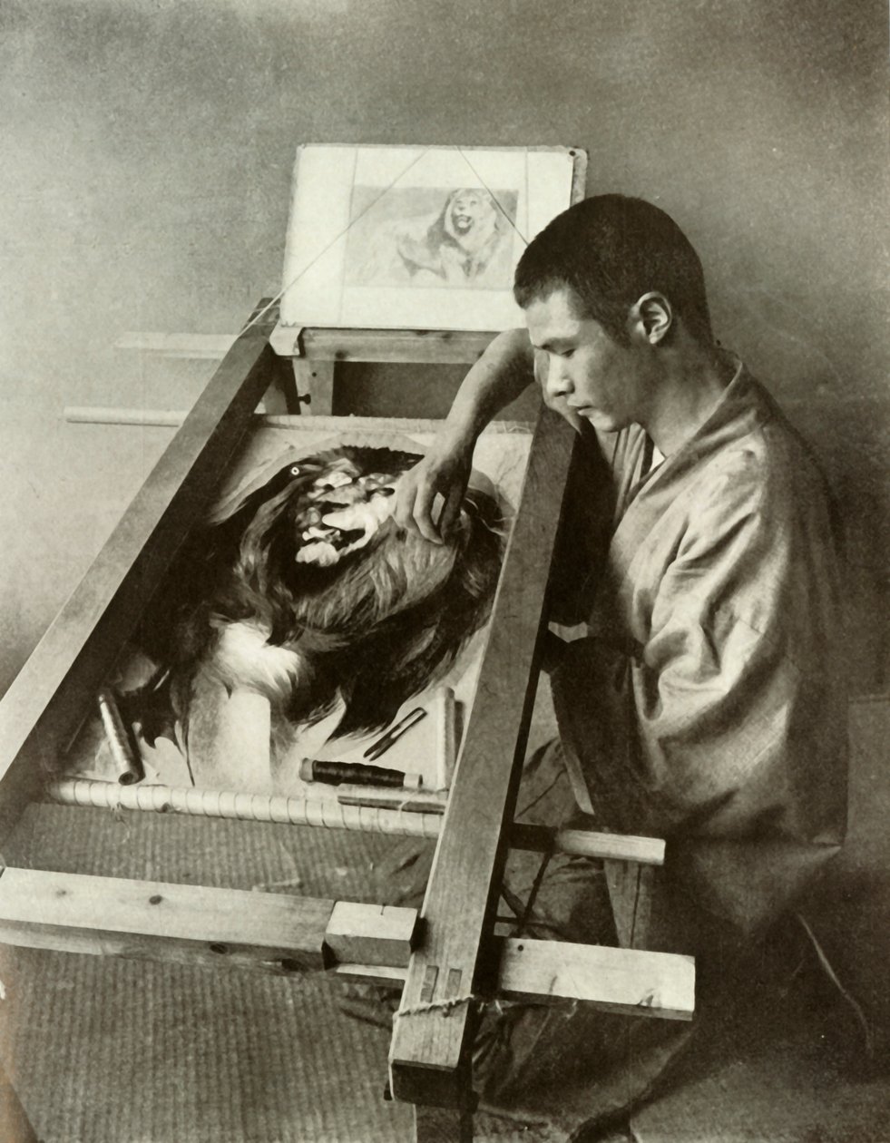 Brodeeraaja, 1910. tekijältä Herbert Ponting
