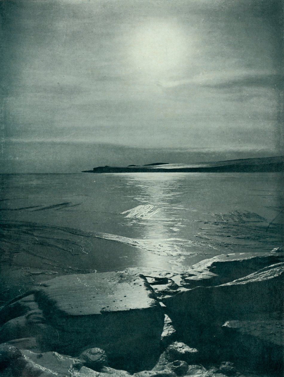 Meren jäätyminen, c19101913, 1913. tekijältä Herbert Ponting