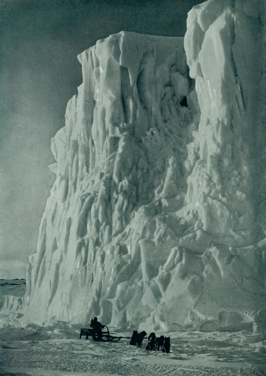 The Point of the Barne Glacier, c19101913, 1913 tekijältä Herbert Ponting