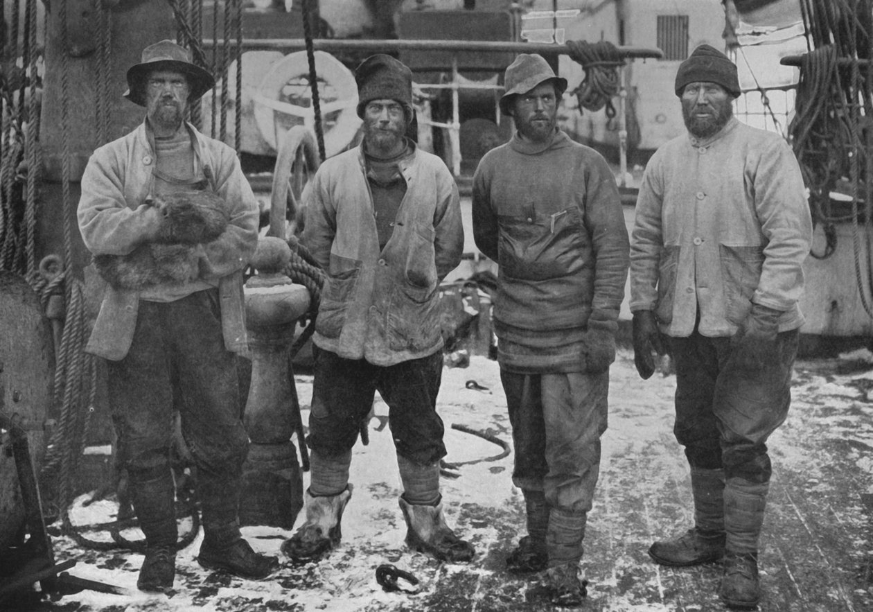 Toinen länsimainen juhla päivä, jona laiva nouti heidät, 1912, 1913 tekijältä Herbert Ponting