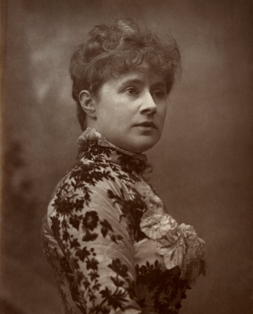Alice Lingard, brittiläinen näyttelijä ja laulaja, 1884 tekijältä Herbert Rose Barraud