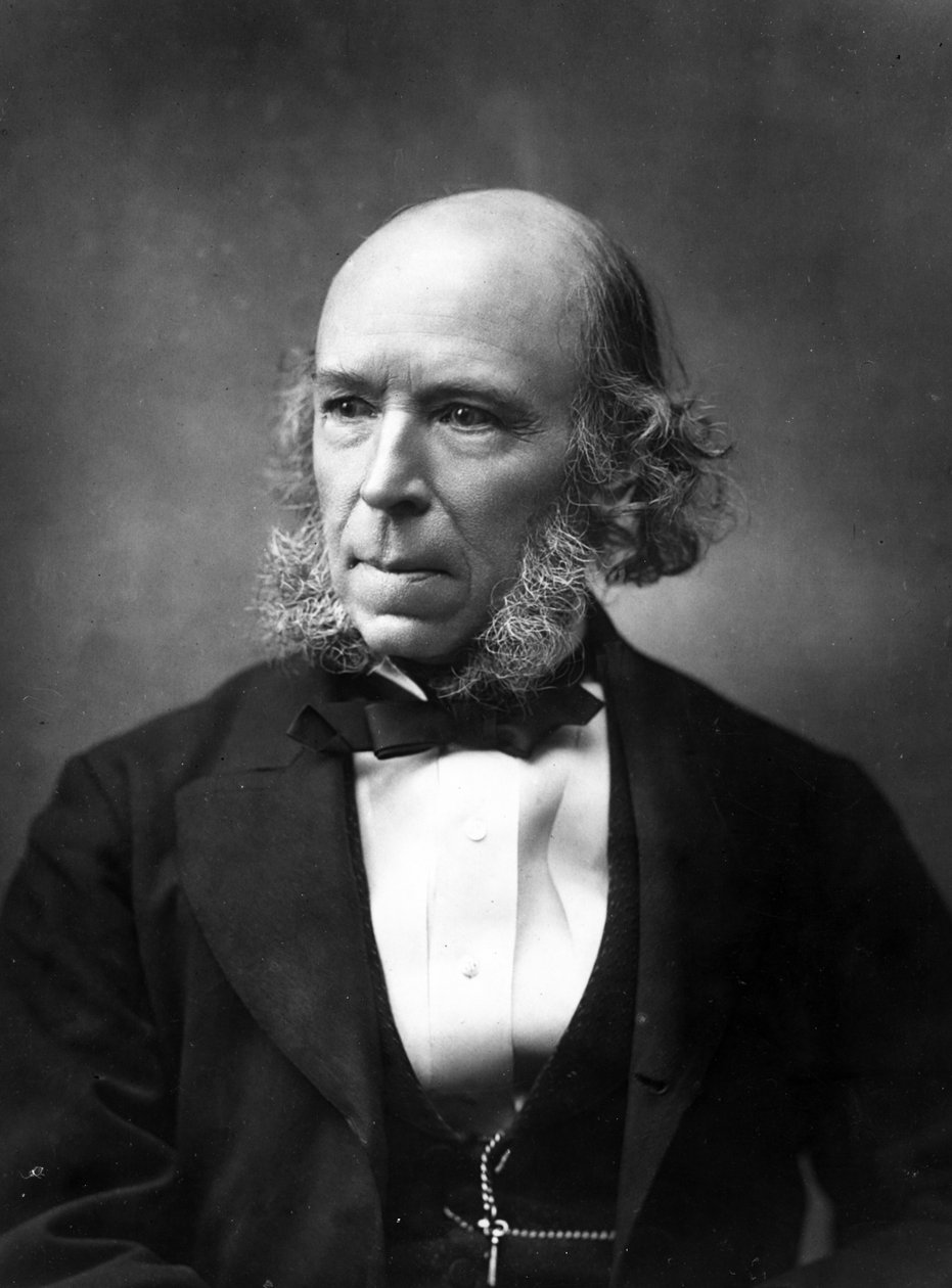 Herbert Spencer, 1888 tekijältä Herbert Rose Barraud