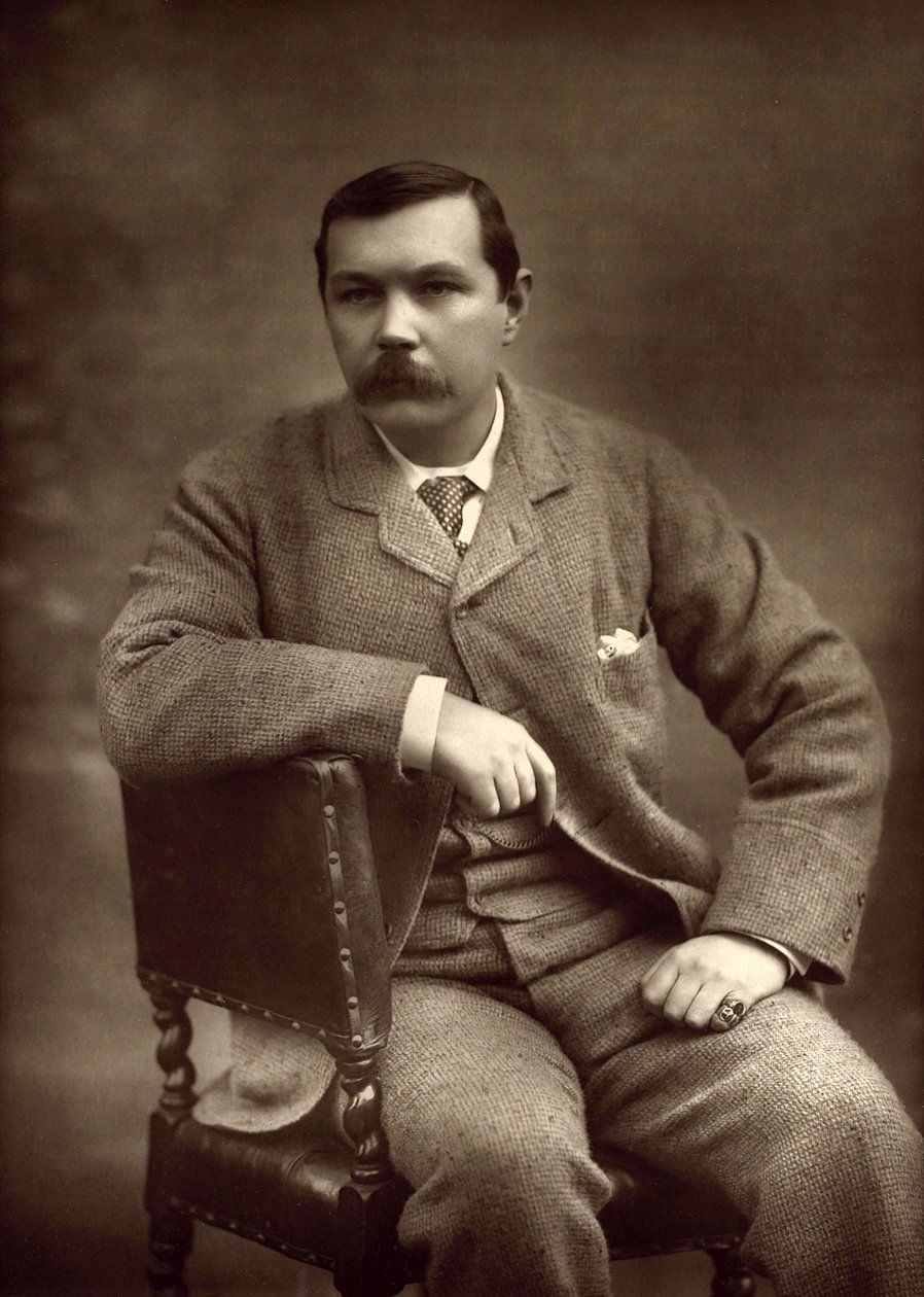 Sir Arthur Conan Doylen muotokuva 1859-1930, 1893. tekijältä Herbert Rose Barraud