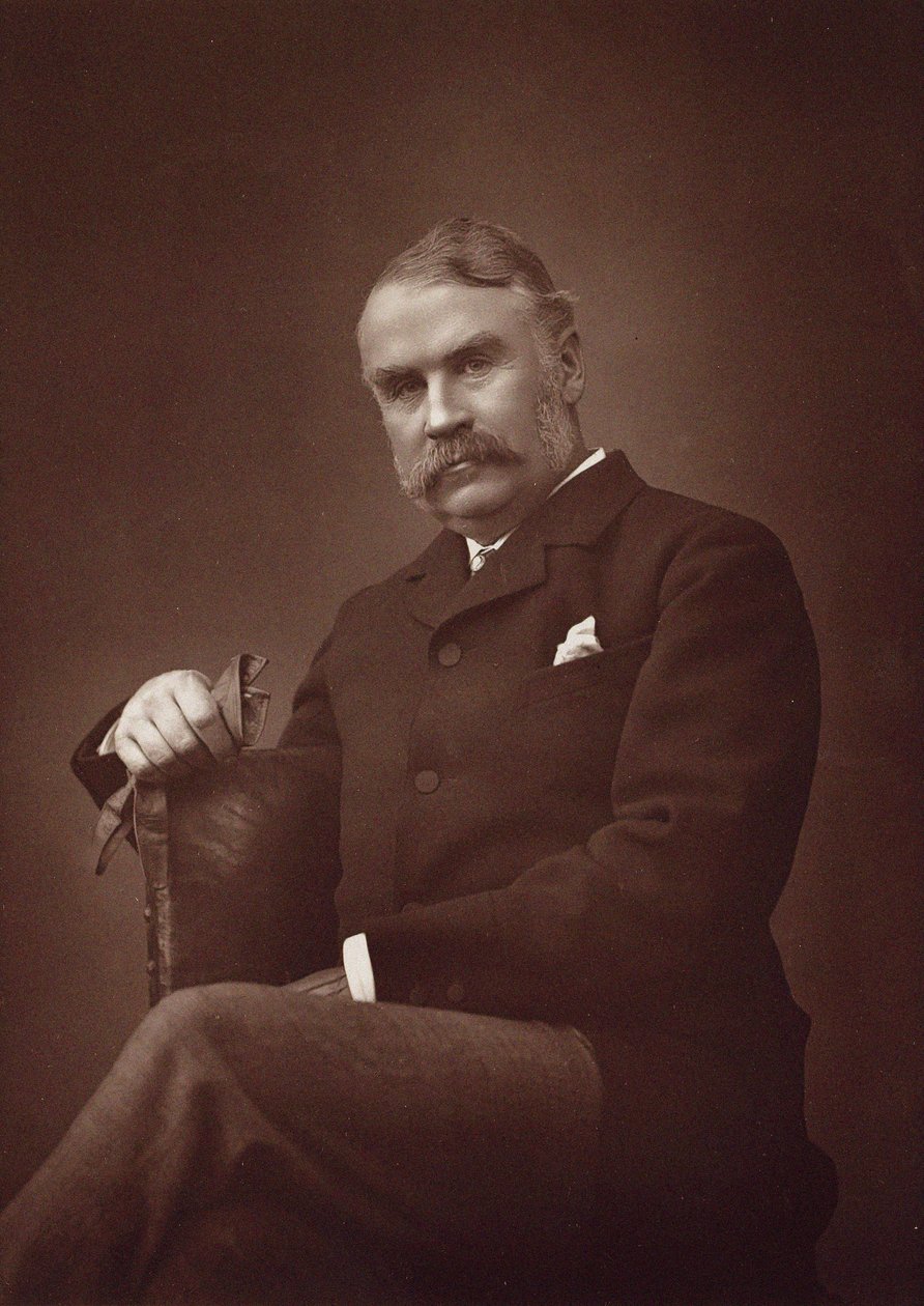 Sir William Schwenck Gilbertin muotokuva 1836-1911. tekijältä Herbert Rose Barraud