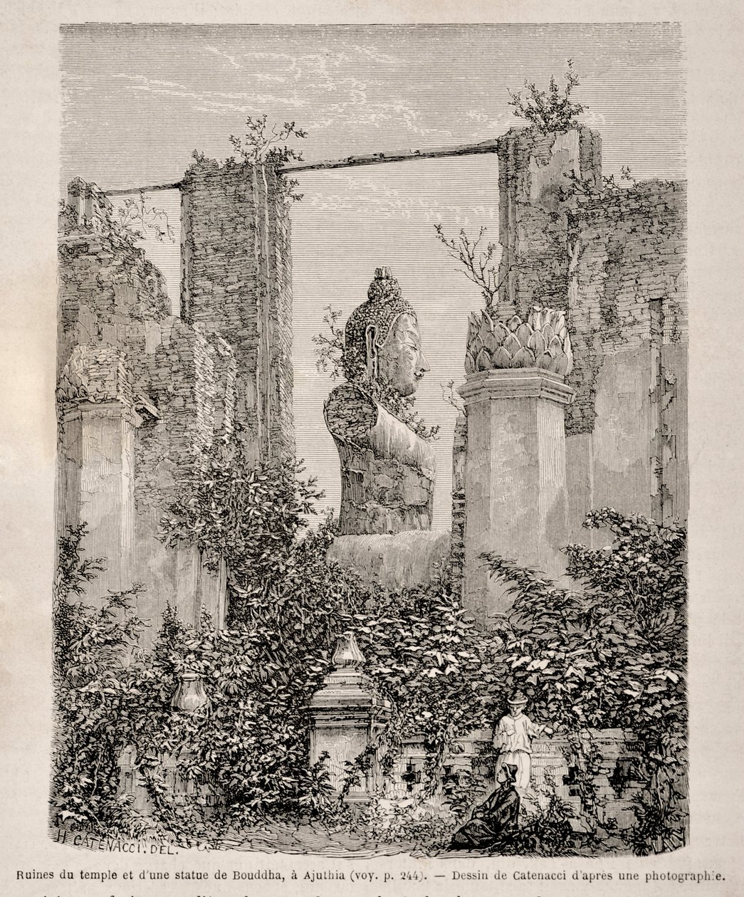 Wat Phra Mongkok Bopitin rauniot, Ayutthaya tekijältä Hercule Catenacci