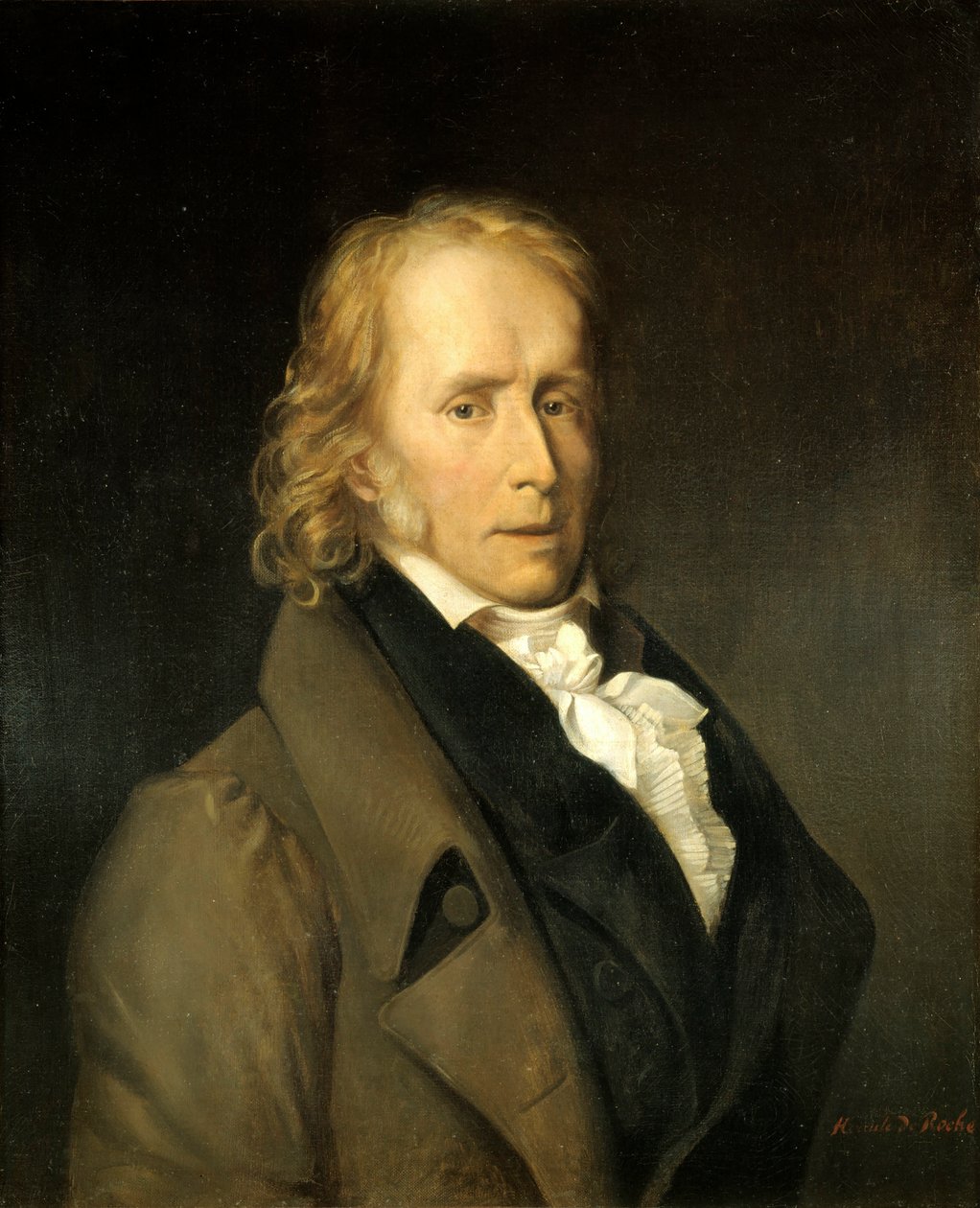 Muotokuva Benjamin Constantista 1767-1830, 1820. tekijältä Hercule de Roches