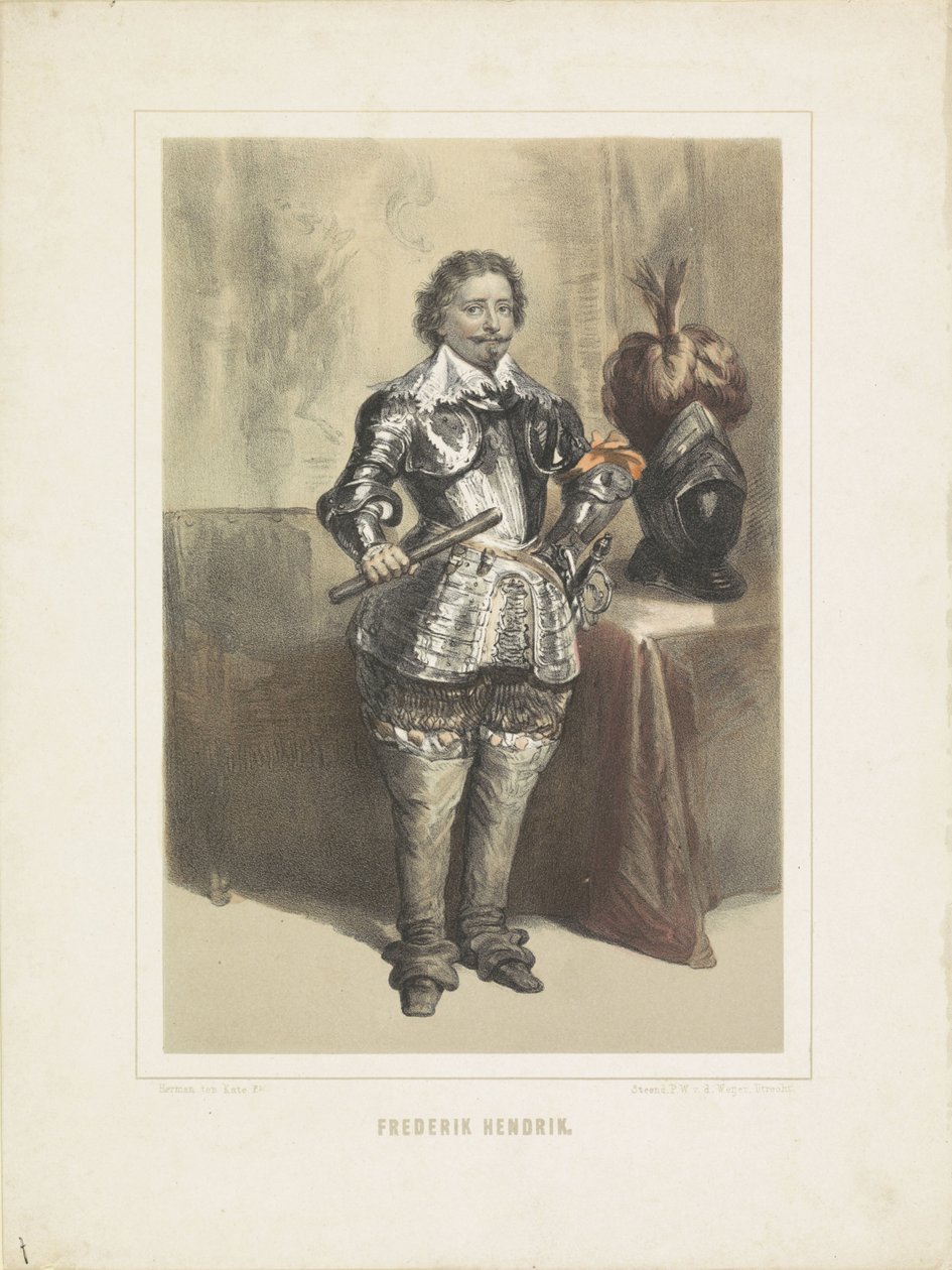 Oranssin prinssin Frederik Hendrikin muotokuva tekijältä Herman Frederik Carel ten Kate