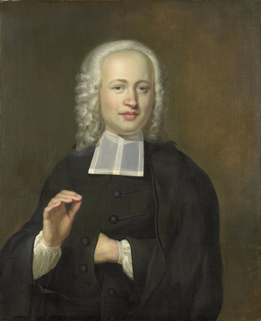 Justus Tjeenk (1730-82), yksi Zeeuws Genootschapin (Zeeland Society) perustajista, ministeri Vlissingenissä tekijältä Herman Frederik van Hengel