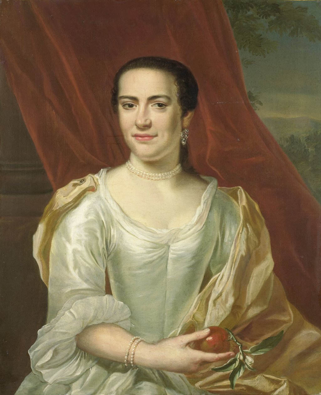Margaretha Leuveling (1738-83), Justus Tjeenkin vaimo tekijältä Herman Frederik van Hengel