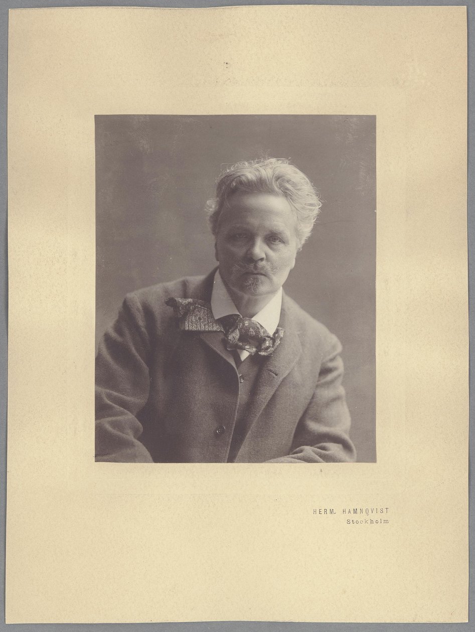 August Strindberg tekijältä Herman Hamnqvist