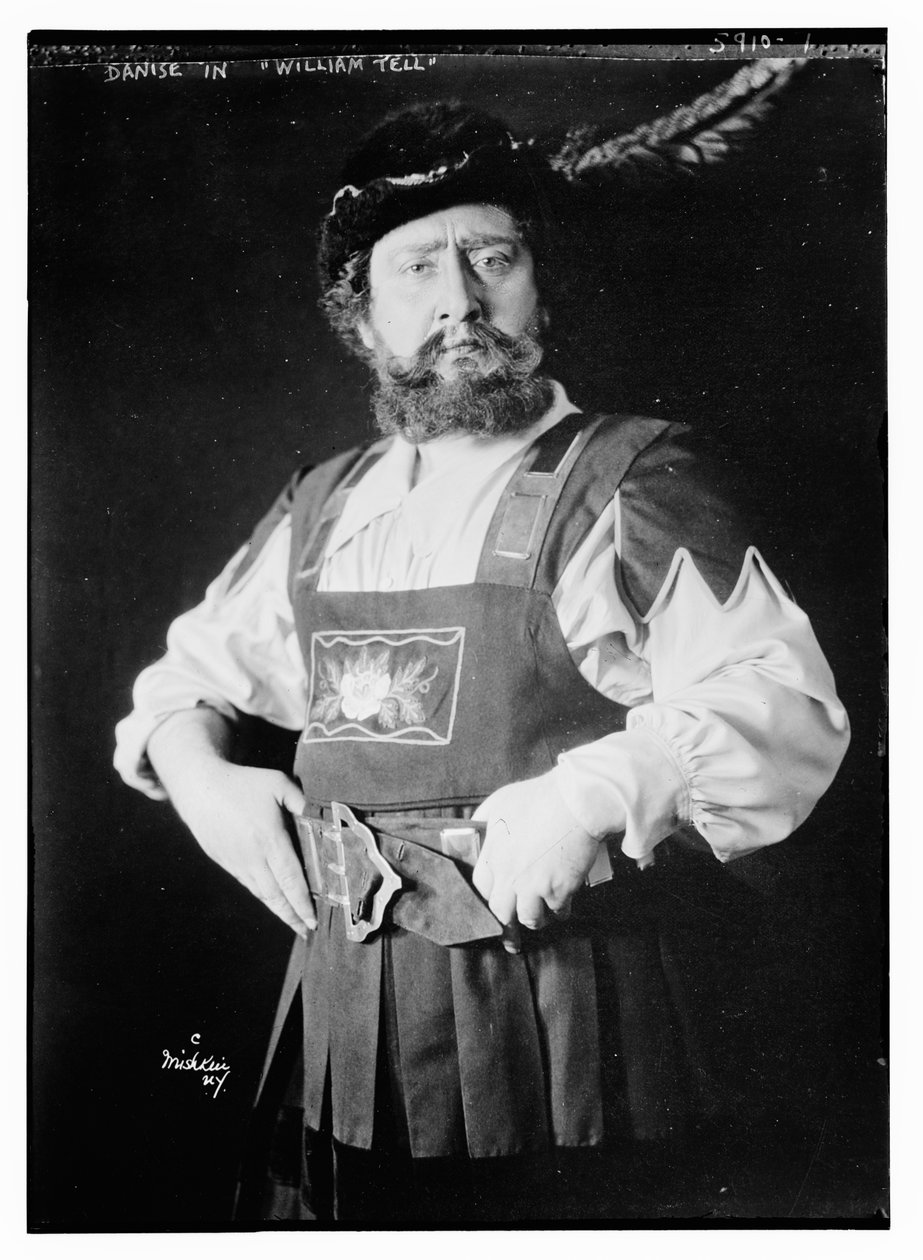 Giuseppe Danise elokuvassa "William Tell" (m/w kuva) tekijältä Herman Mishkin