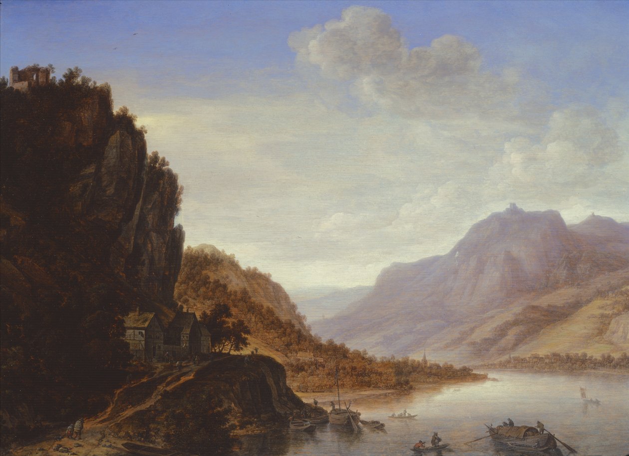 Huonekalut ja erilaiset esineet 1100- ja 1300-luvuilta tekijältä Herman the Younger Saftleven