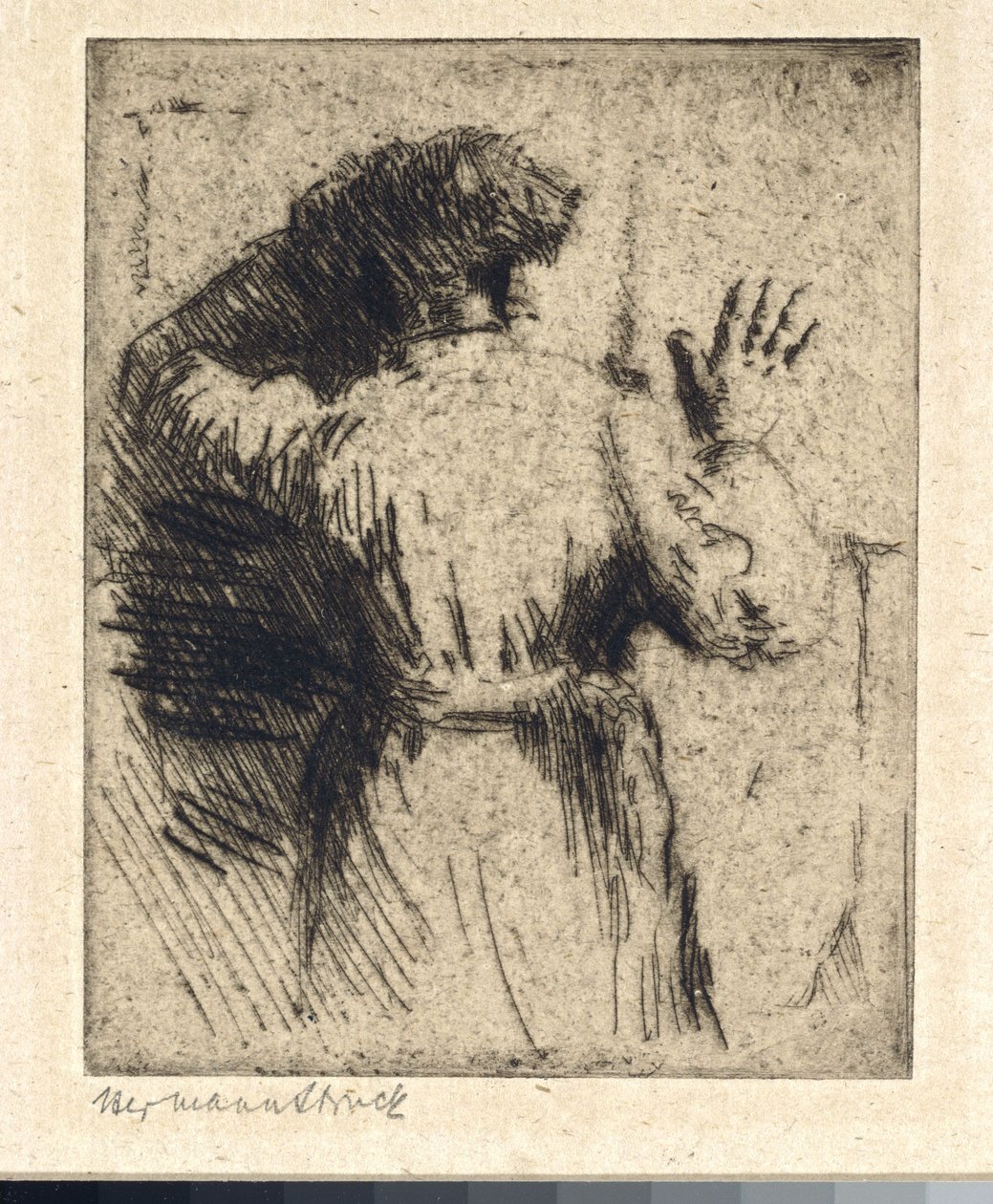 An der Klagemauer zu Jerusalem tekijältä Hermann Struck