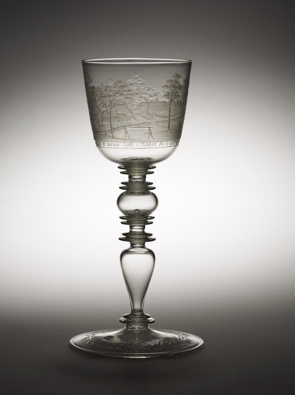 Pikari, n. 1680 (lasi) tekijältä Hermann Schwinger