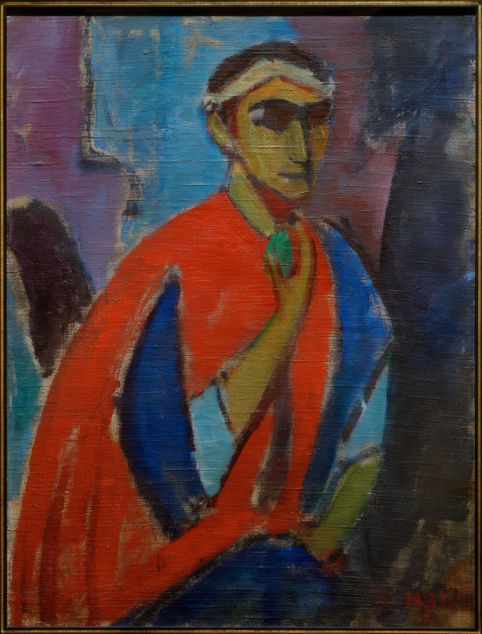 Omakuva puvussa (Der Römer) tekijältä Hermann Stenner