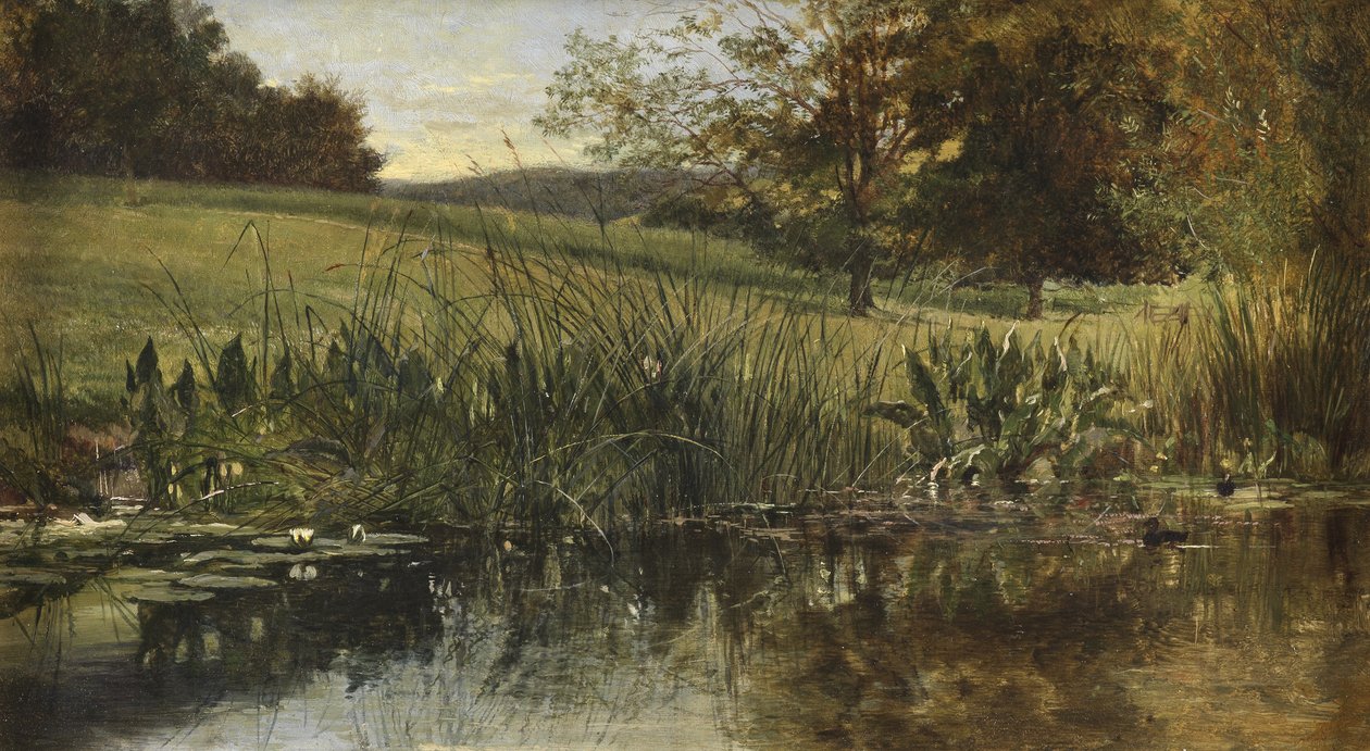 Joen rannalla, 1869 tekijältä Heywood Hardy