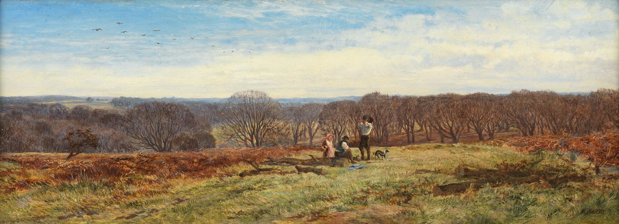New Forestissa, Hampshiressa tekijältä Heywood Hardy