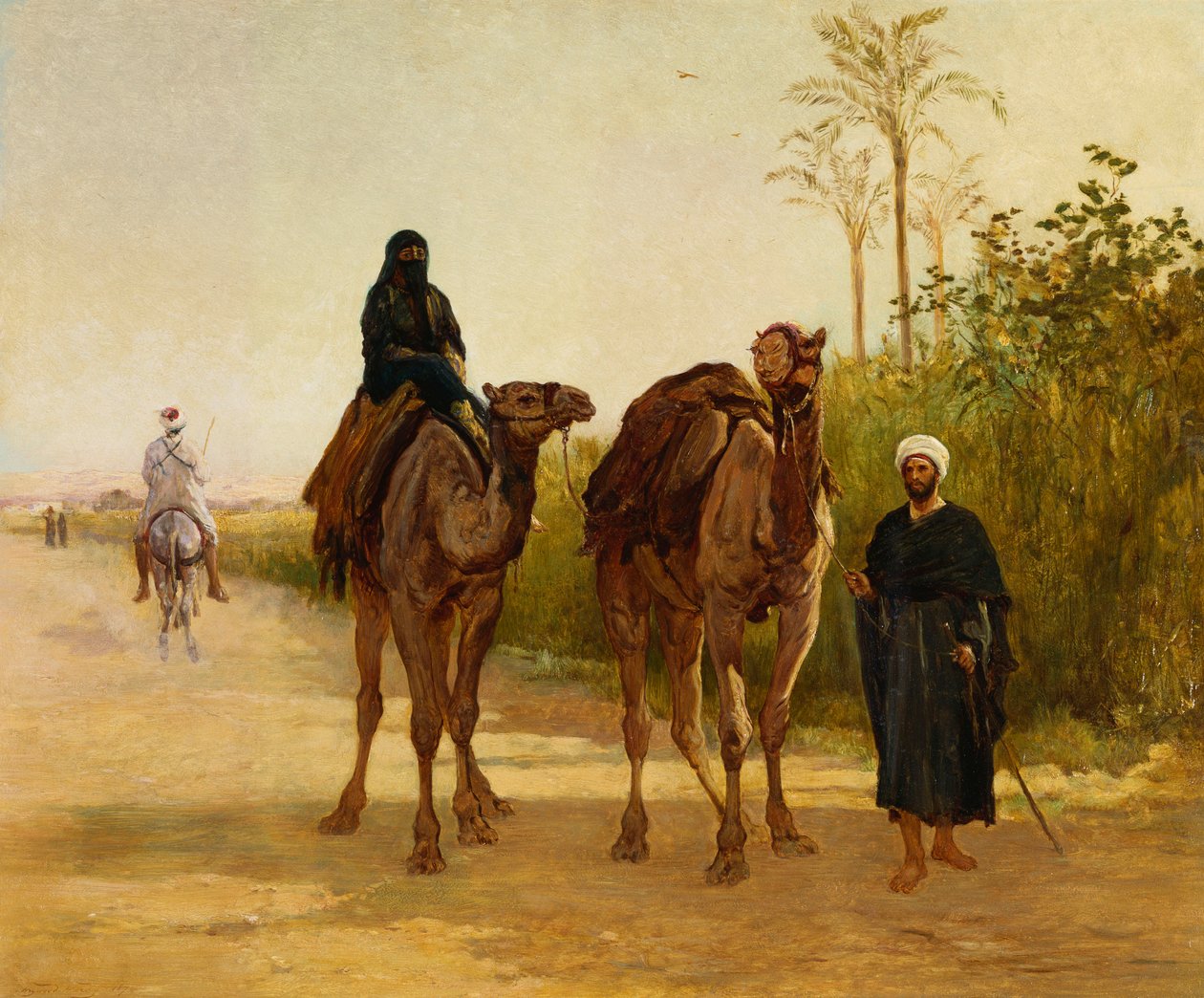 Matkailijat, 1874 tekijältä Heywood Hardy