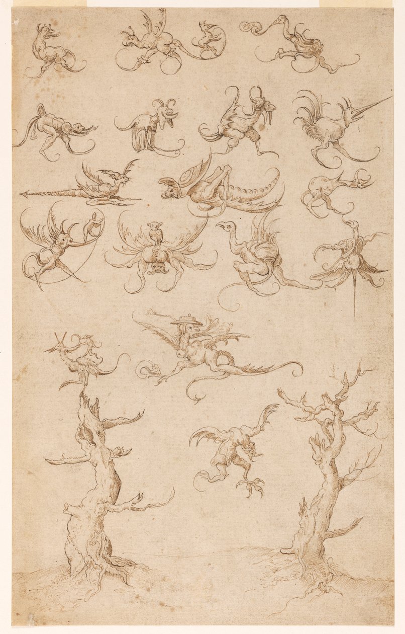 groteski tekijältä Hieronymous Bosch