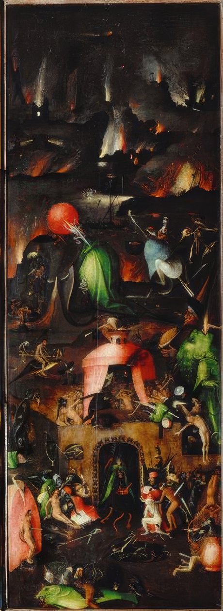 Die Hölle tekijältä Hieronymus Bosch