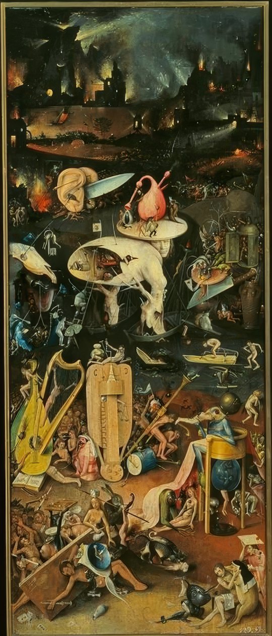 Die Hölle tekijältä Hieronymus Bosch