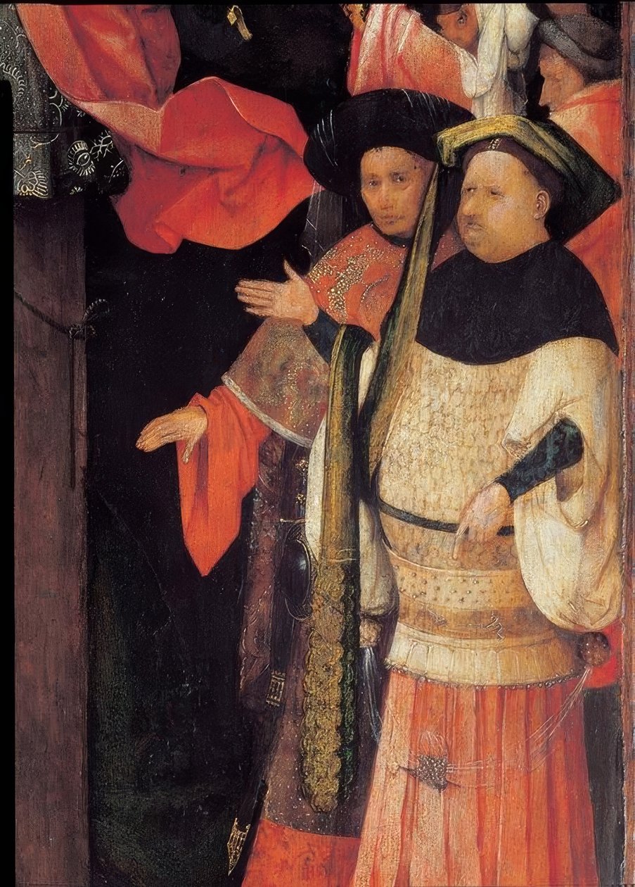 Die Kreuzigung der Heiligen Julia (oder Liberata) tekijältä Hieronymus Bosch