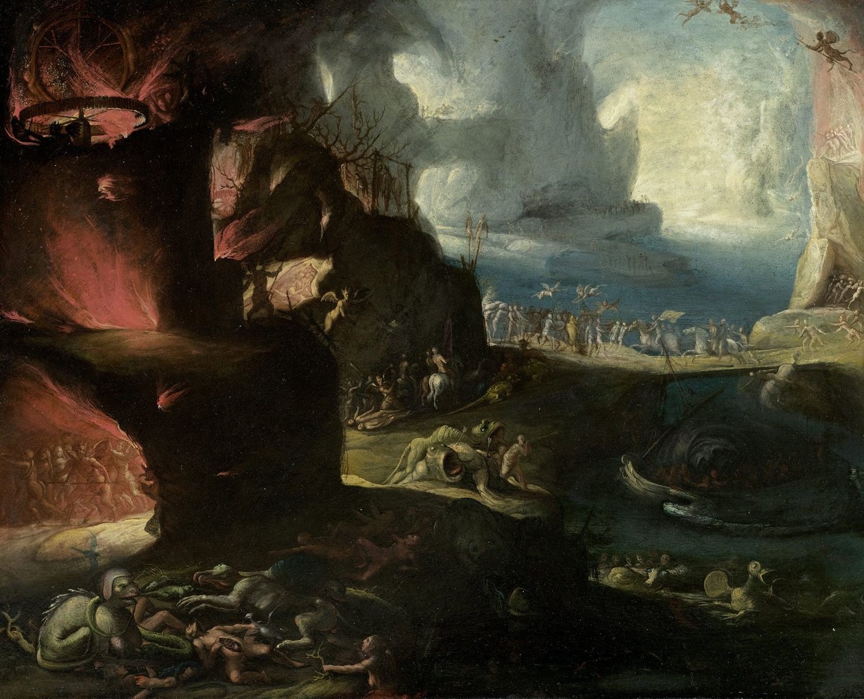 Helvetin maisema tekijältä Hieronymus Bosch