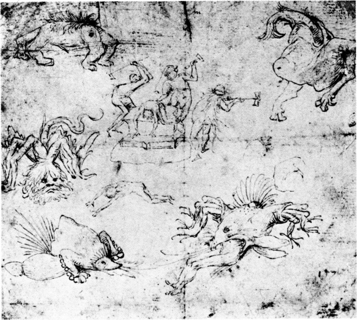 Helvetin kohtauksia tekijältä Hieronymus Bosch