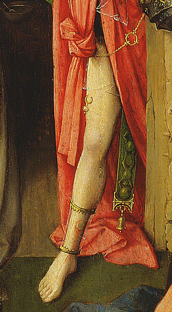 The Adoration of the Magi, yksityiskohta Antikristuksesta, 1510 (yksityiskohta 3427) tekijältä Hieronymus Bosch