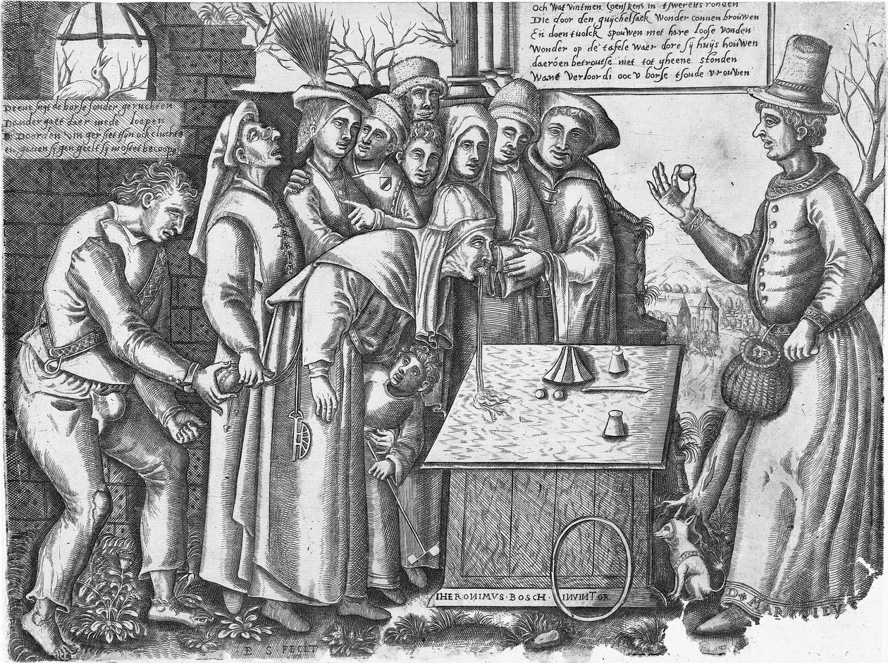 Taikuri tekijältä Hieronymus Bosch