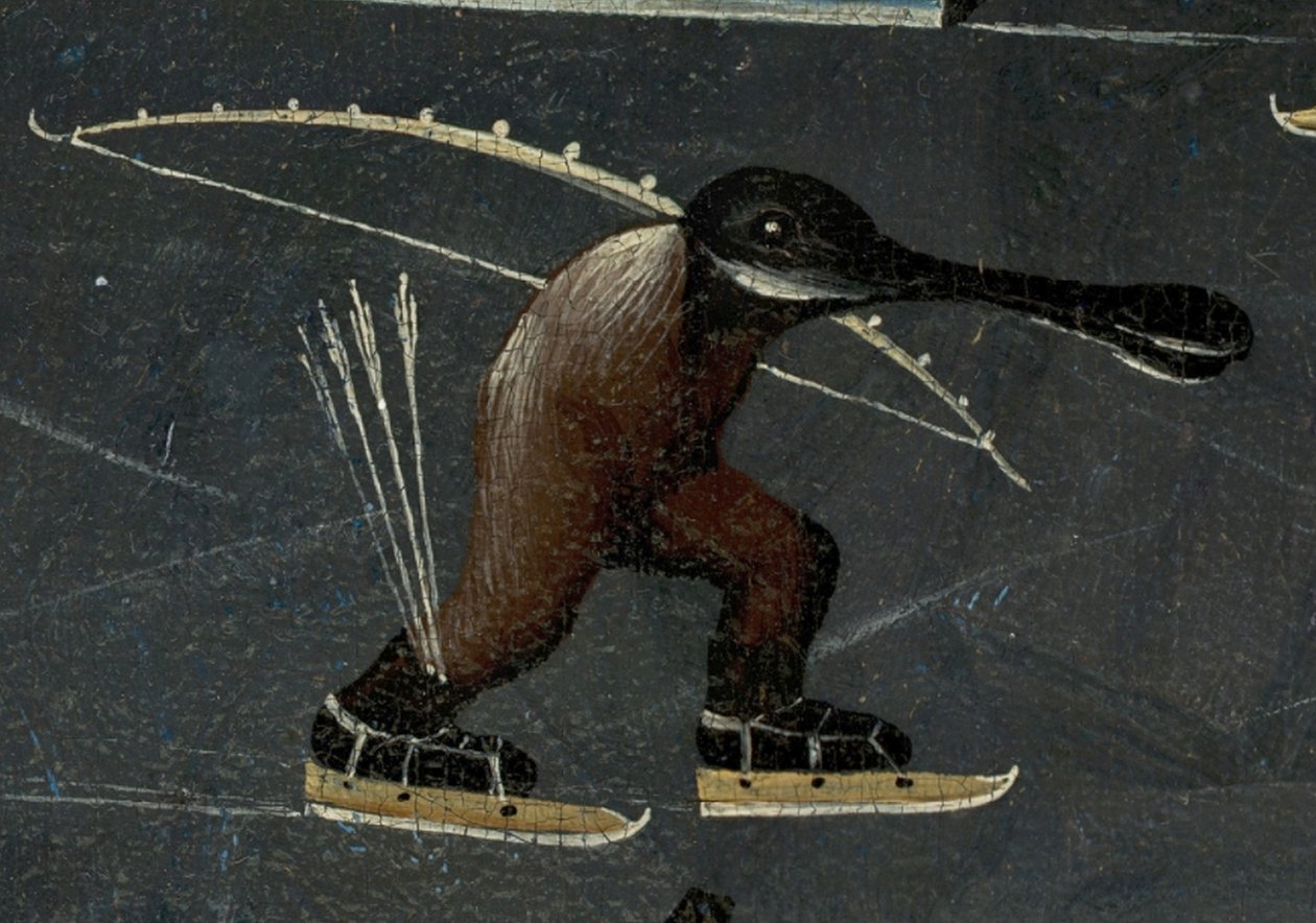 Maallisten nautintojen puutarha, oikea paneeli tekijältä Hieronymus Bosch