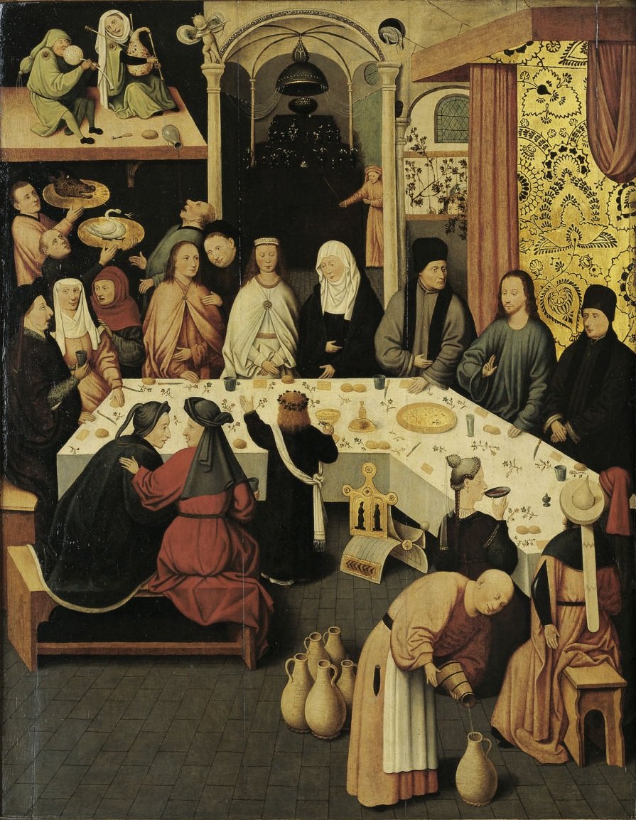 Avioliitto Kaanassa tekijältä Hieronymus Bosch