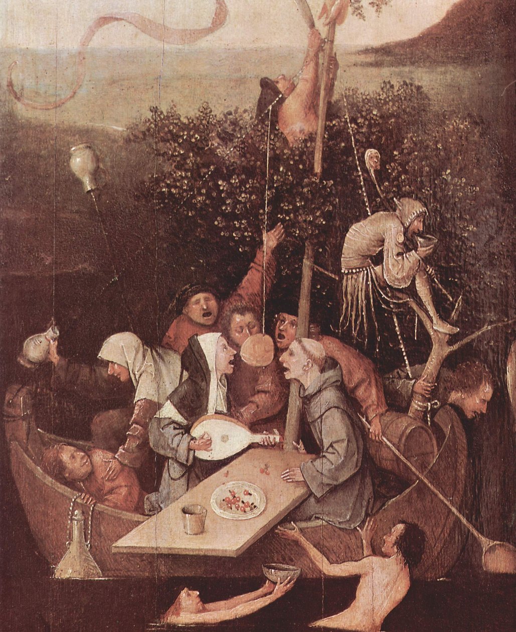 Hullujen laiva tekijältä Hieronymus Bosch