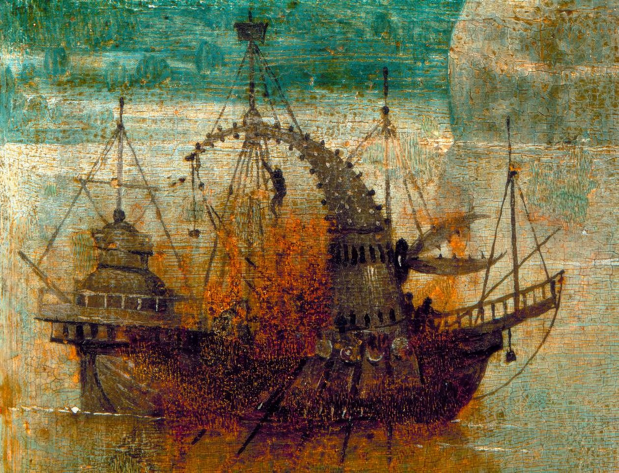 Zwei Sklavenhändler tekijältä Hieronymus Bosch